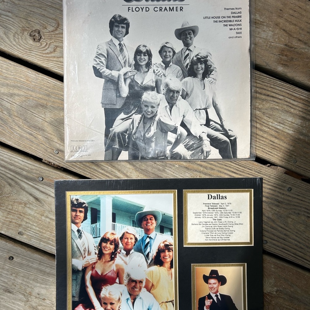 Dallas Vinyl Record Album and picture